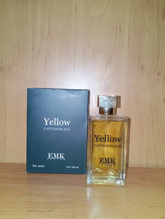 ادکلن مردانه یلو مشابه عطر کاپیتان بلک برند پیرلند ای امکی